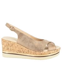 Sandalia Mujer Dorado Jerid