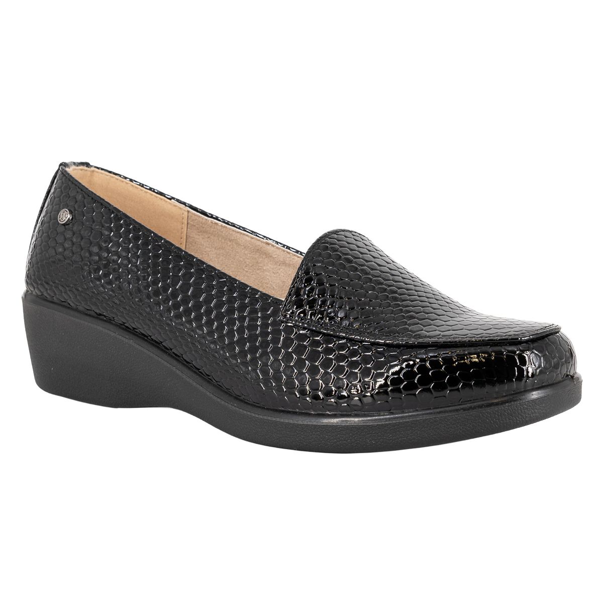 PASSER - Mocasin Mujer Negro Guri Passer