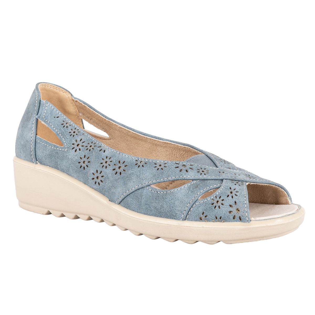 PASSER - Zapato Casual Mujer Celeste Frome Passer