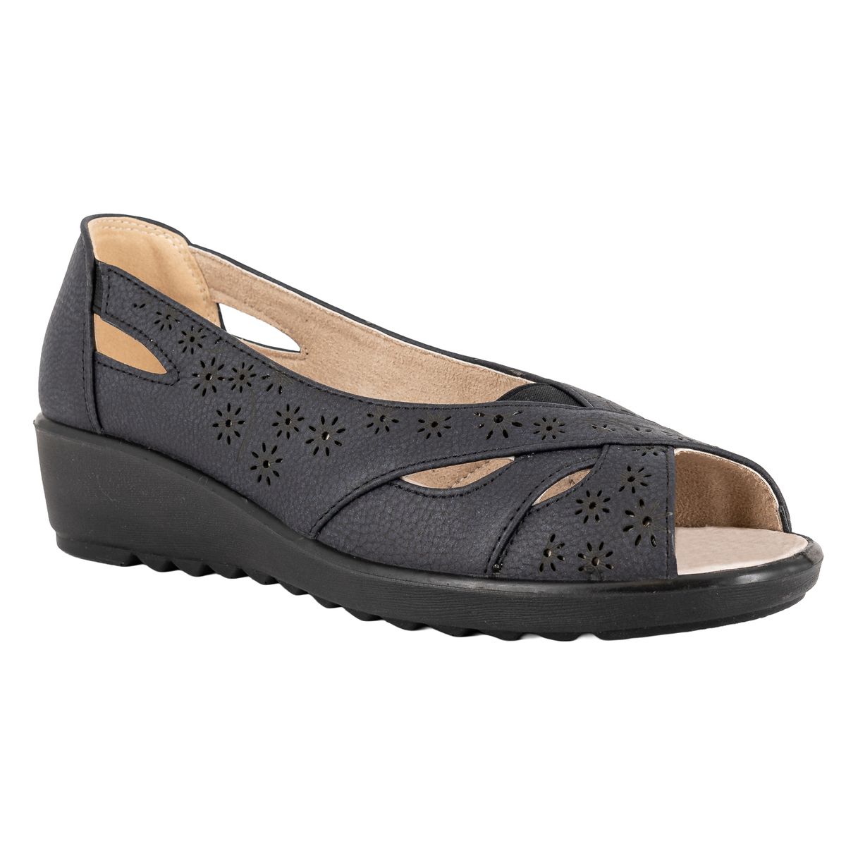 PASSER - Zapato Casual Mujer Negro Frome Passer
