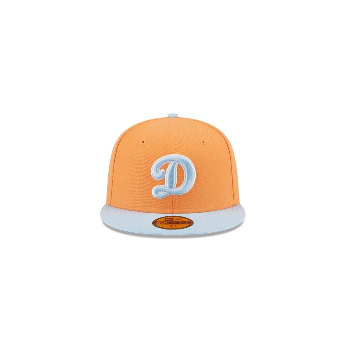 NEW ERA - Gorro 59fifty MLB Los Angeles Dodgers Color Pack Orange