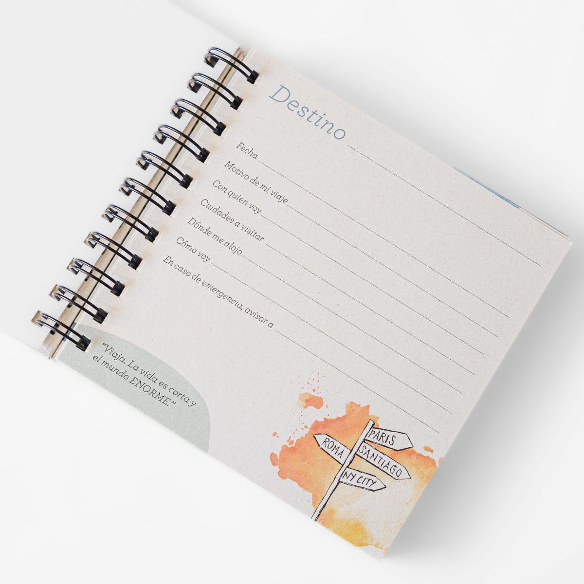 GREENCORP - CUADERNO DE VIAJE ECOLOGICO