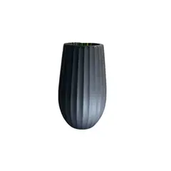 RAYUN - MACETERO NEGRO MATE 29x45 cm