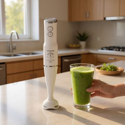 Imagen 2 del producto Batidora De Inmersion Minipimer Licuadora Bm-500bl 450w Blanc