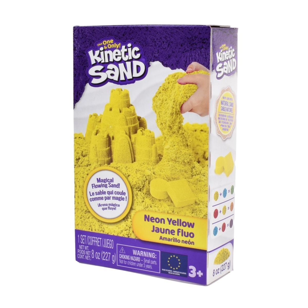 ANSALDO - Arena Magica Neon 227 Gramos Kinetic Sand - Amarillo Neon