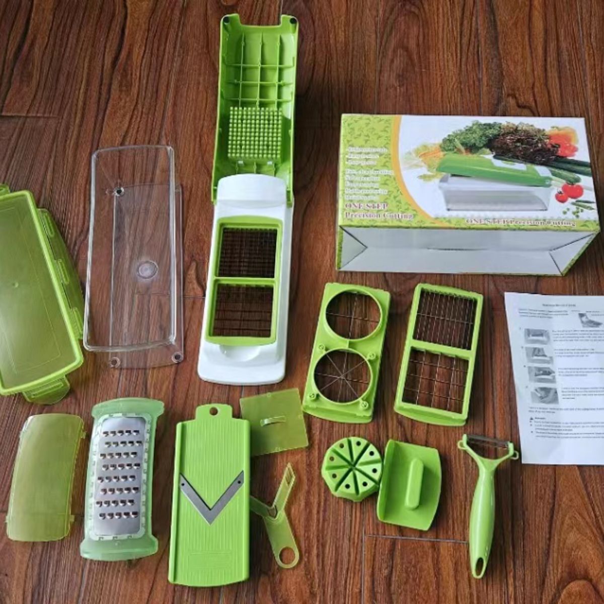 GENERICO - Rallador Picador Cortador Frutas Y Verduras Manual Cortadora