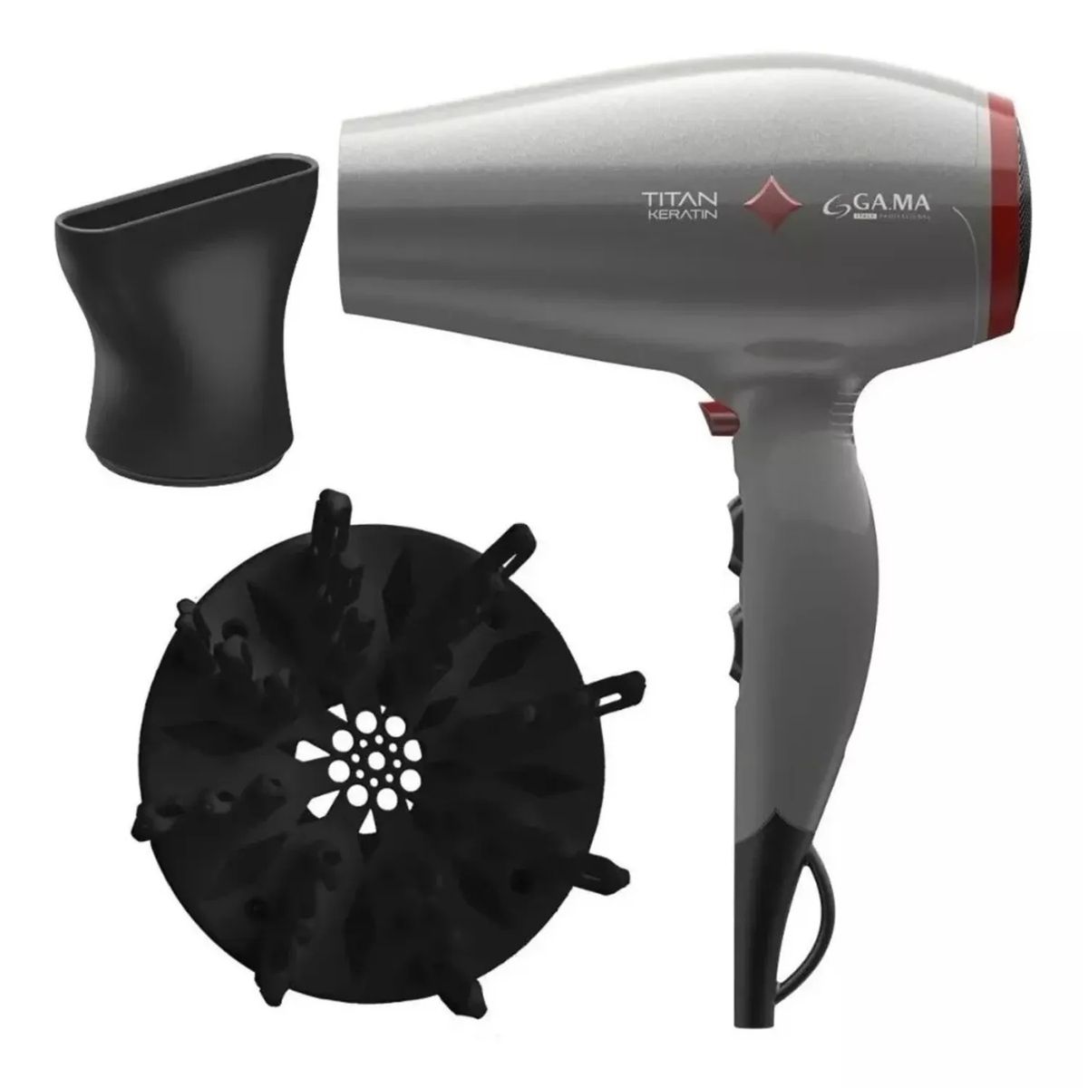 GAMA - Secador Diamond Std Titan Keratin Chi Gama 2300W