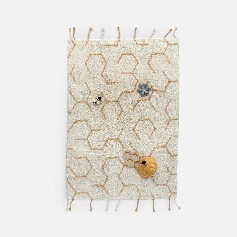 LORENA CANALS - Alfombra de Juego Polinizacion 90 x 130 cm Bebé