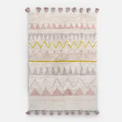 LORENA CANALS - Alfombra Azteca Natural Nude 140 x 200 cm