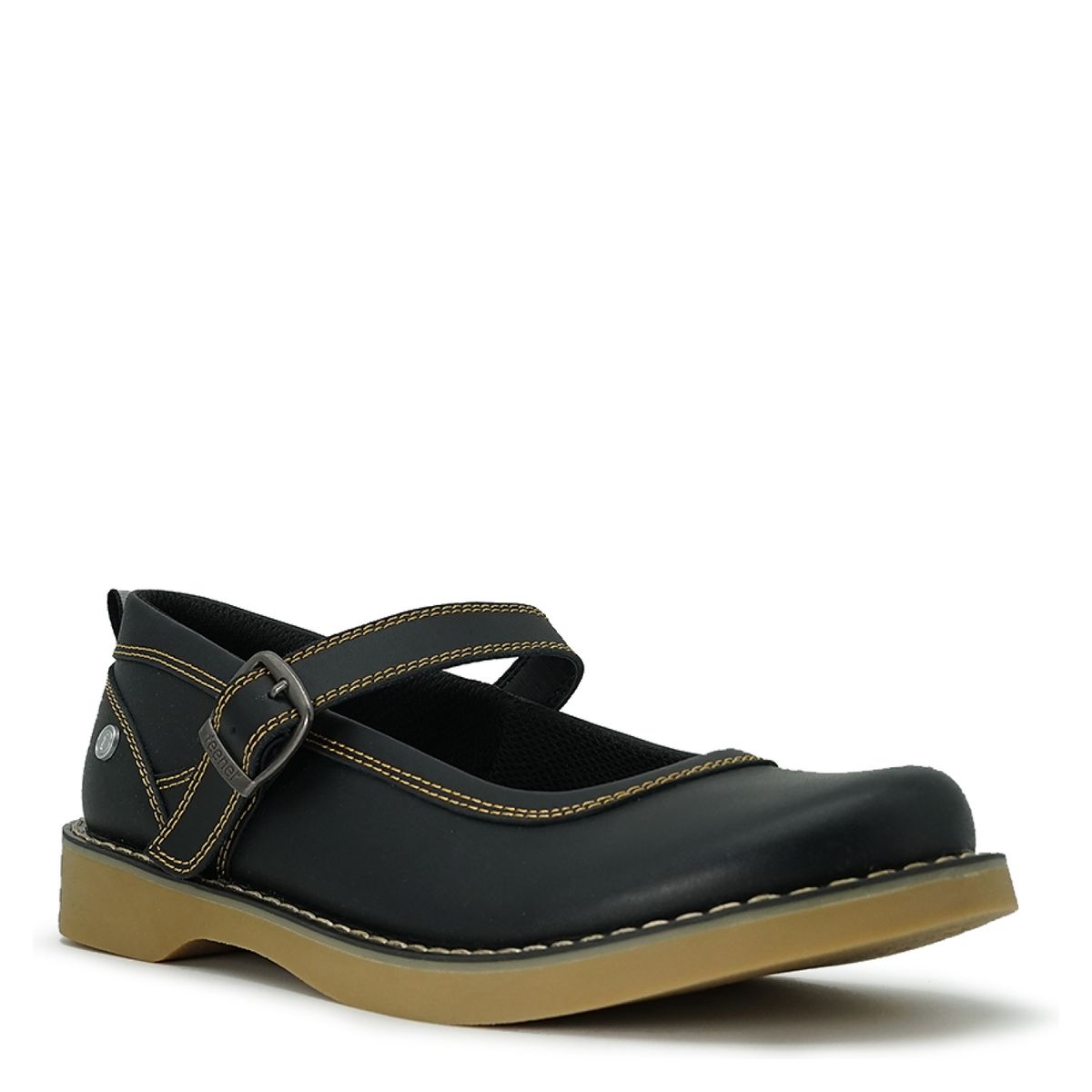 TEENER - Calzado Escolar Niña Cuero Negro Teener (34 a 40)