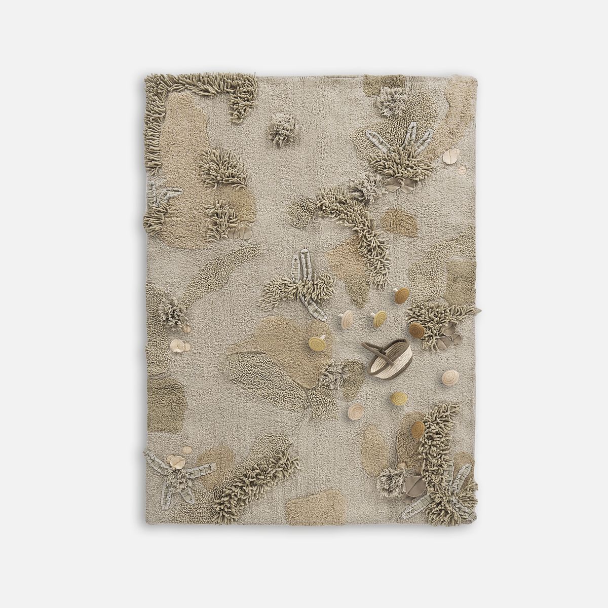 LORENA CANALS - Alfombra Lavable Bosque de Setas 120 x 160 cm