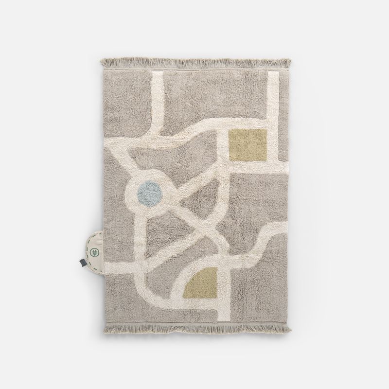 LORENA CANALS - Alfombra de Juego Lavable Eco-City 120 x 170 cm