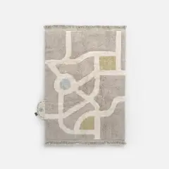 LORENA CANALS - Alfombra de Juego Lavable Eco City 120 x 170 cm Bebé