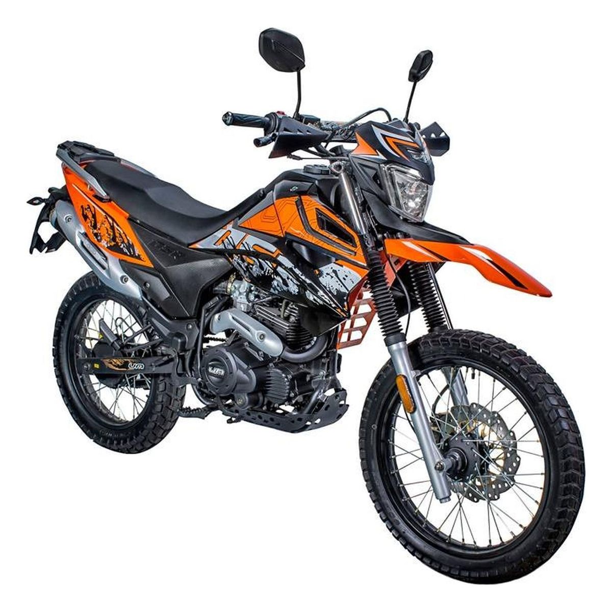GENERICO - Kit Transmision Um Dsr 200 - Dsf 200 C/ Cadena Dorada
