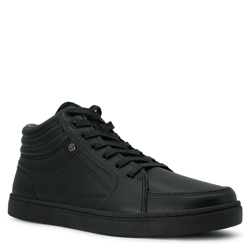 TEENER - Zapatilla Urbana Niño Cuero Negro (39 a 44) Teener