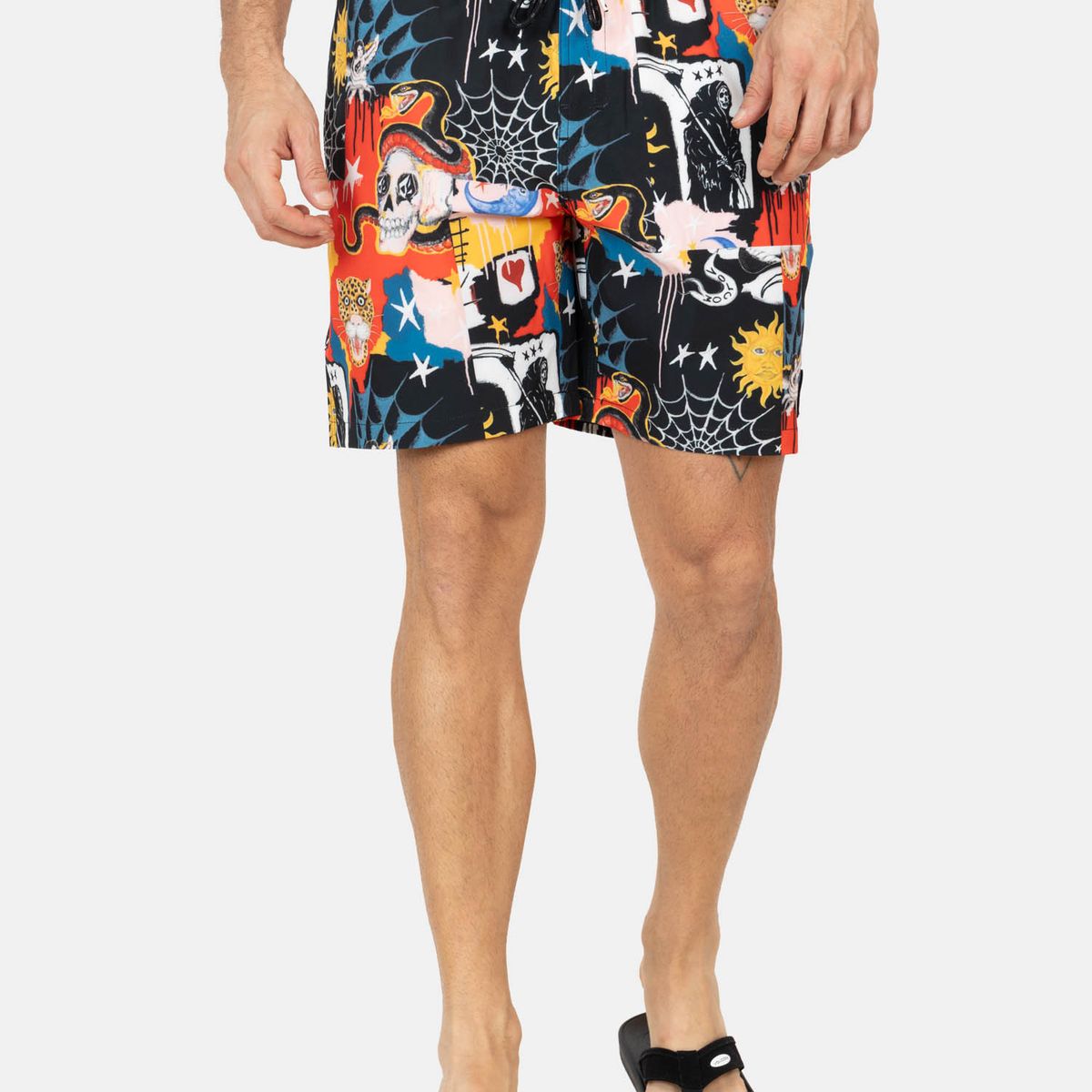 VOLCOM - Traje De Baño Corto Tinta Multicolor Hombre Volcom