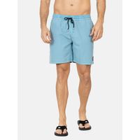 Traje De Baño Corto Tattooz Turquesa Hombre