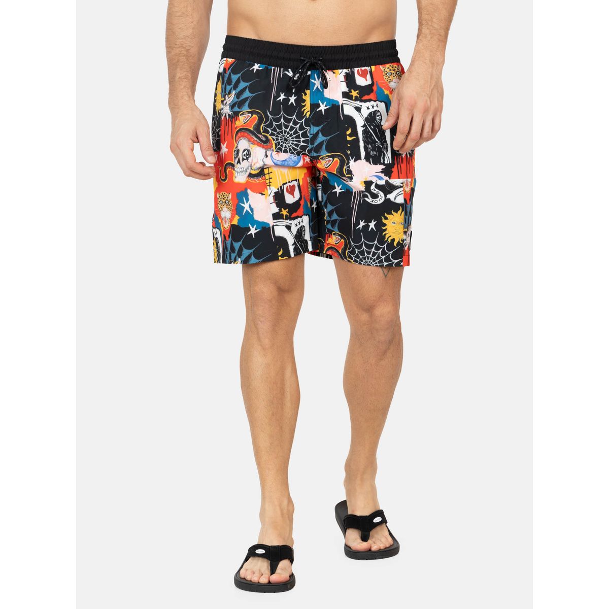 VOLCOM - Traje De Baño Corto Tinta Multicolor Hombre Volcom