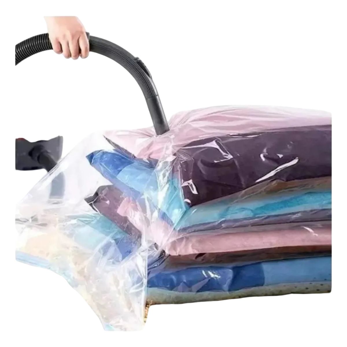 GENERICO - Bolsas Al Vacio Comprimir Ropa Ahorra Espacio
