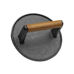 GRILLTECH - Prensa para Smash Burger Hierro Fundido