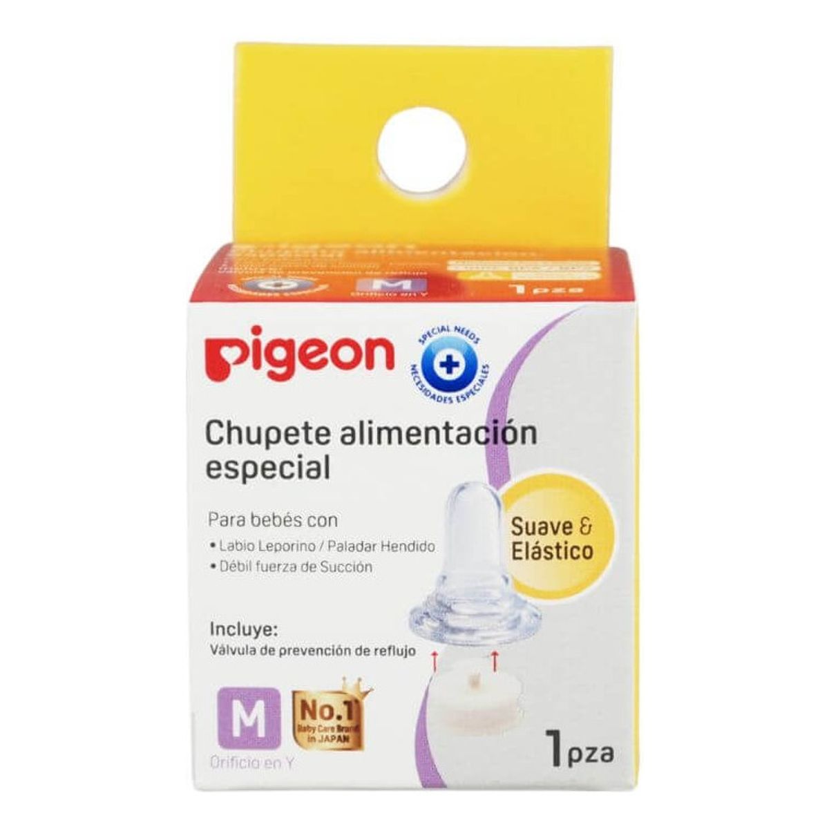PIGEON - Tetina Para Alimentación Especial Tamaño M