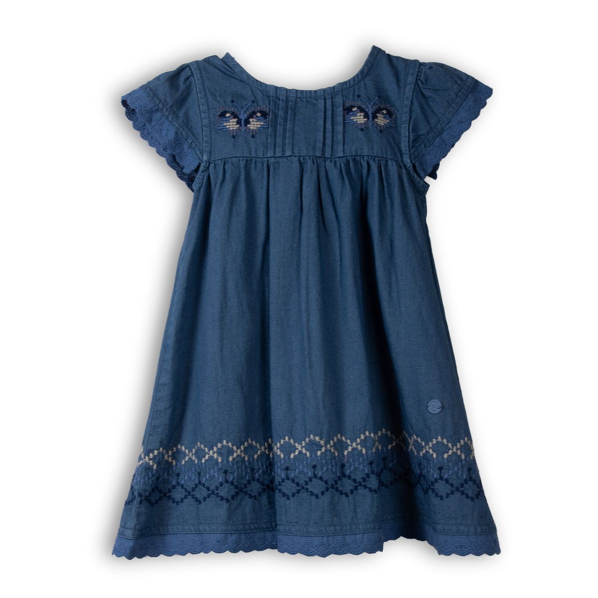 PILLIN - Vestido  Niña Azul Pillin (PVC725-25AZU)