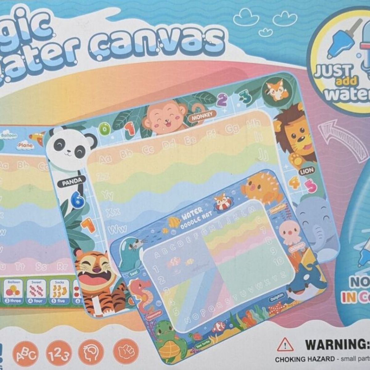 GENERICO - Alfombra Reutilizable Para Pintura Al Agua Para Niños