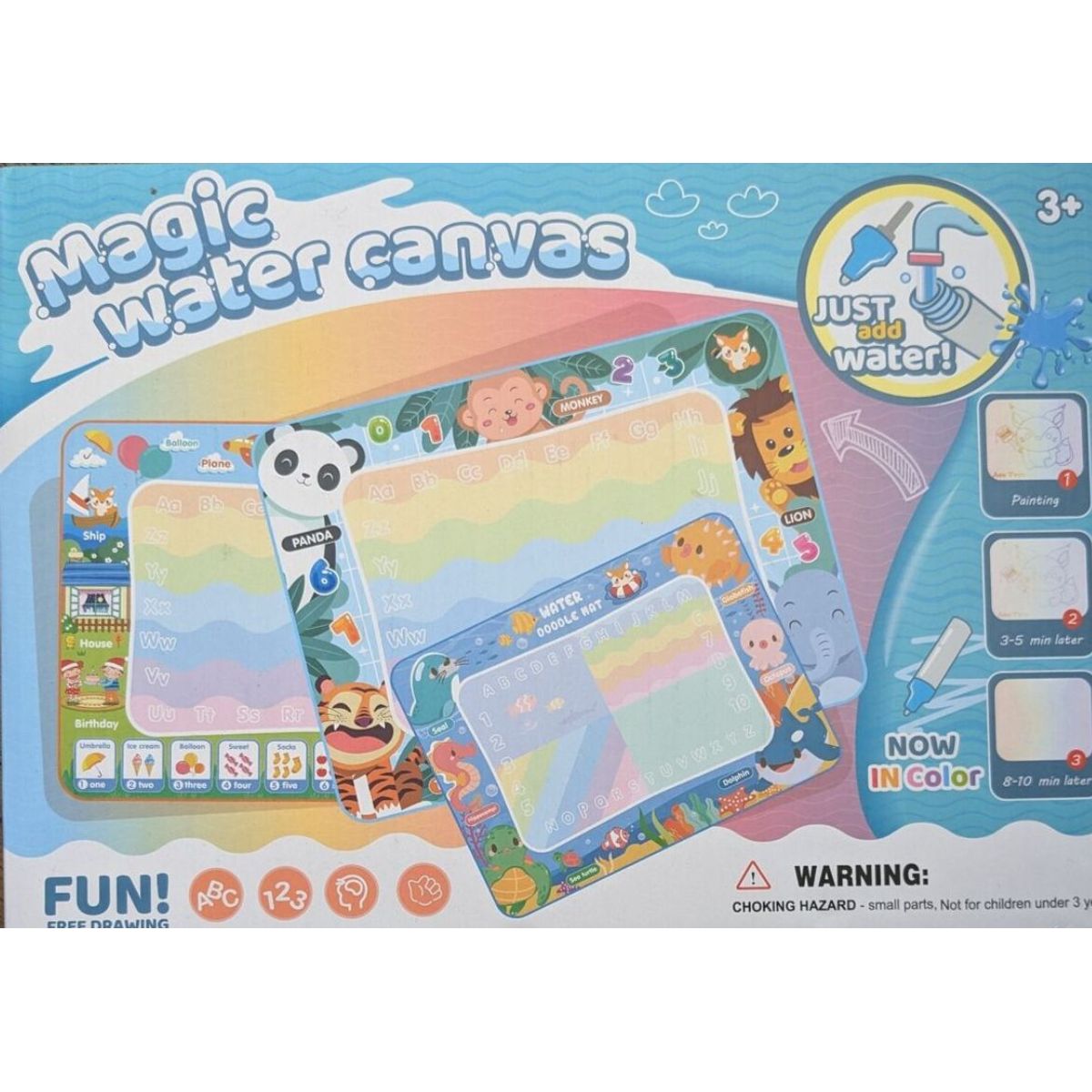 GENERICO - Alfombra Reutilizable Para Pintura Al Agua Para Niños