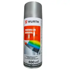 WURTH - Pintura En Aerosol Spray 400ml Aluminio Brillante