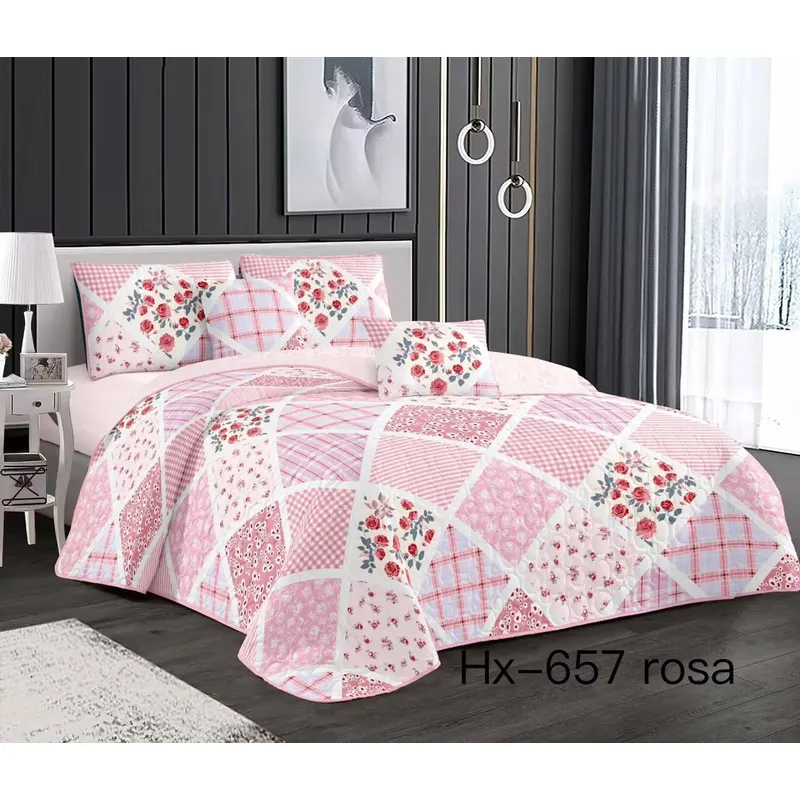 GENERICO - Cubrecama - Cobertor Quilts de Verano 1,5 plazas