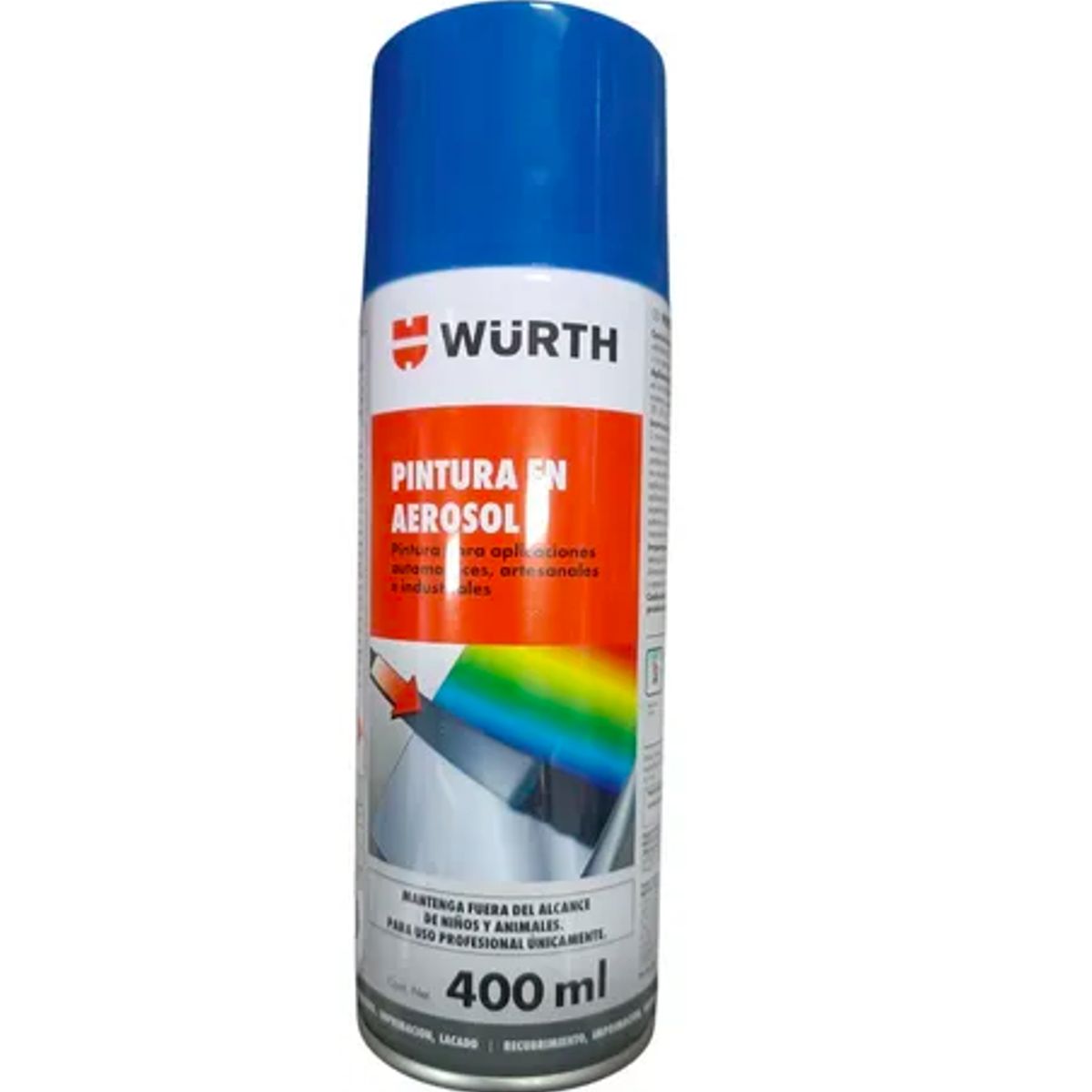 WURTH - Pintura En Aerosol Wurth Spray 400ml Azul Señales Brillante