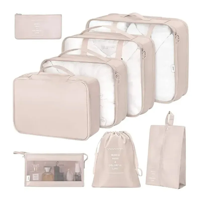ESHOPANGIE - Bolsas De Viaje 8 En 1 Bolsas Organizadoras De Viaje Maleta