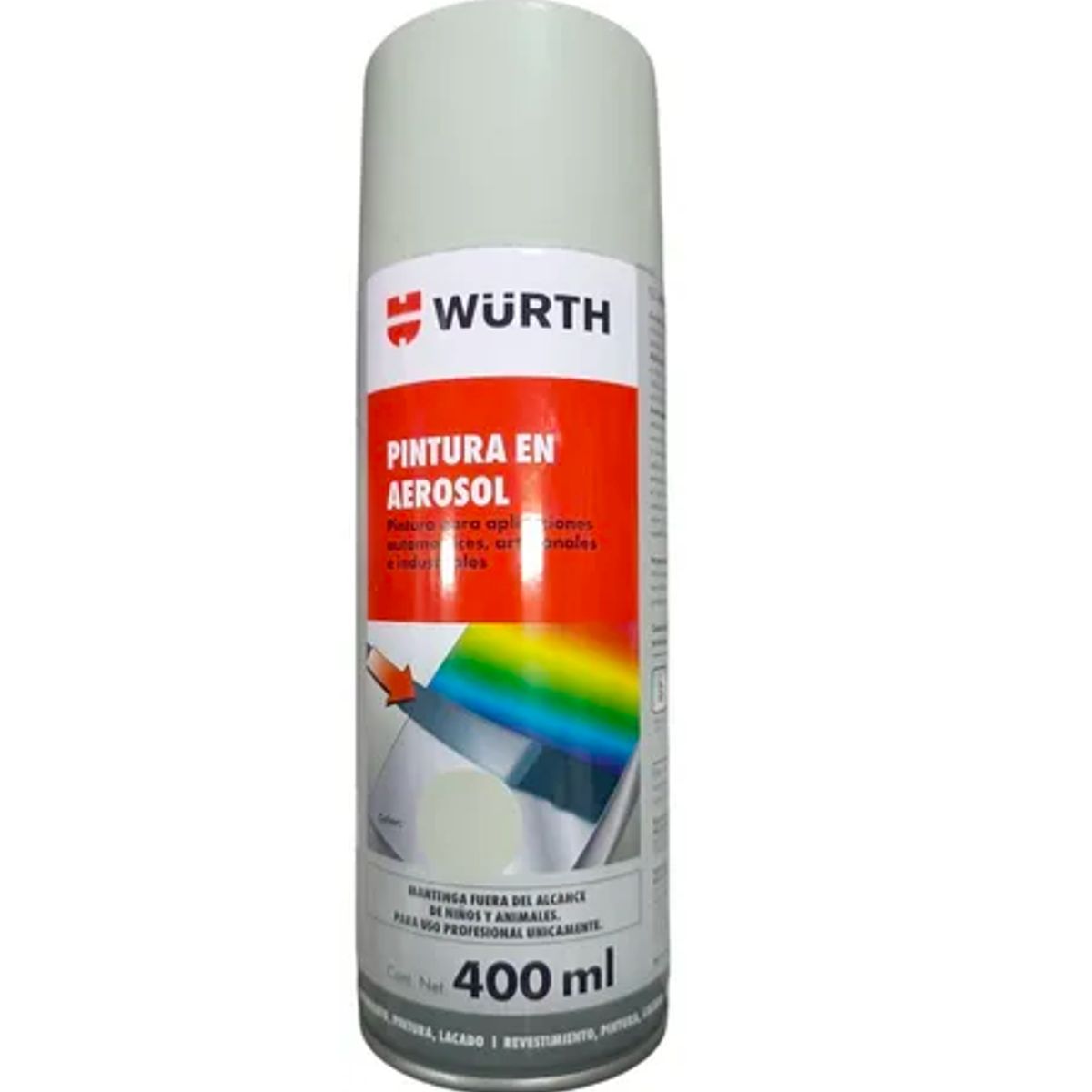 WURTH - Pintura En Aerosol Wurth Spray 400ml Gris Ágata Brillante
