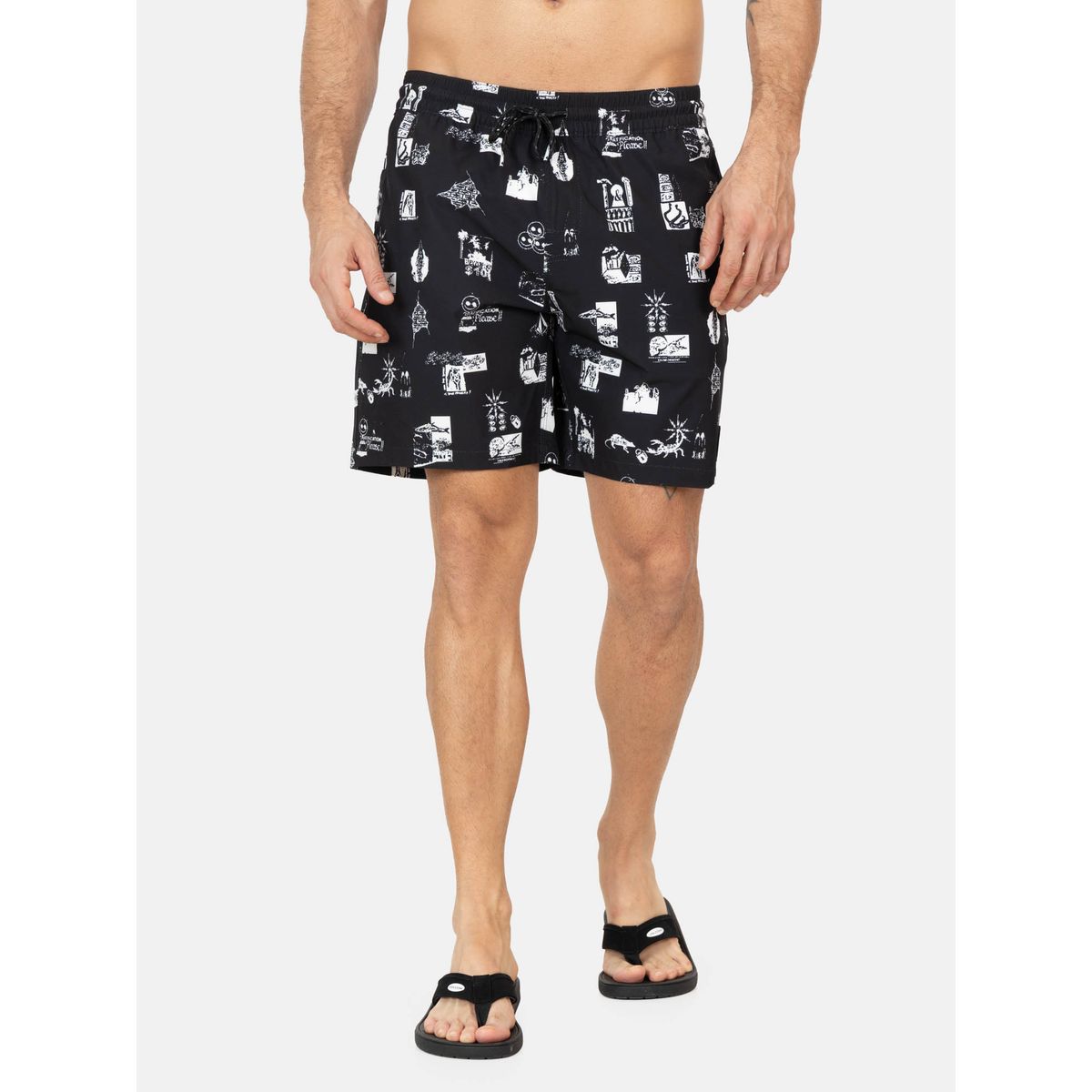 VOLCOM - Traje De Baño Corto Trail Multicolor Hombre Volcom