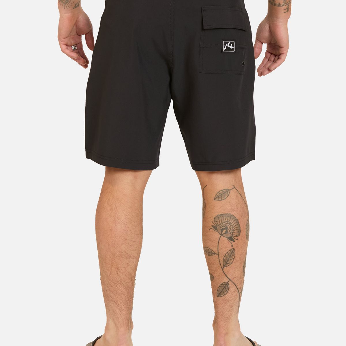 RUSTY - Traje De Baño Stretch Tempus Negro Hombre Rusty