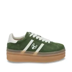 GOTTA - Zapatilla Mujer Verde Plataforma 53750