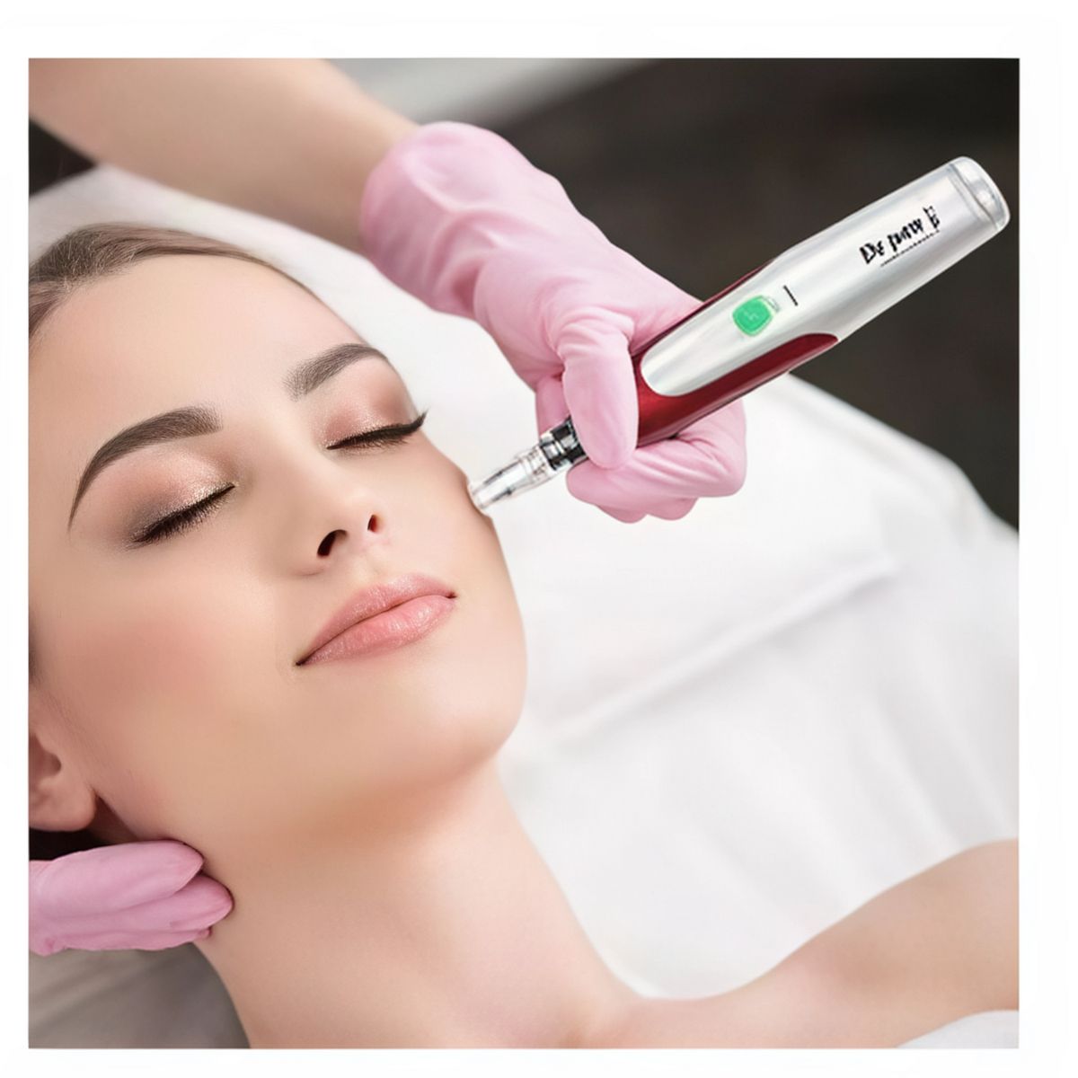 MOVI - Dermapen Facial con Microagujas  Rejuvenecimiento y Cuidado Piel
