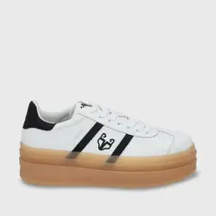 GOTTA - Zapatilla Mujer Blanca Plataforma 53750