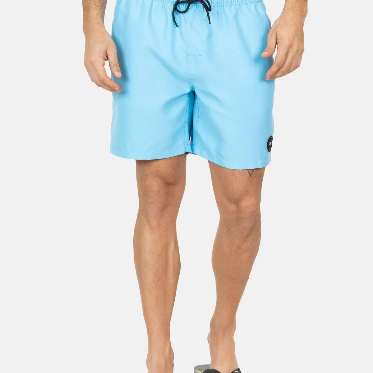 RUSTY - Traje De Baño Microfibra Inked Celeste Hombre Rusty