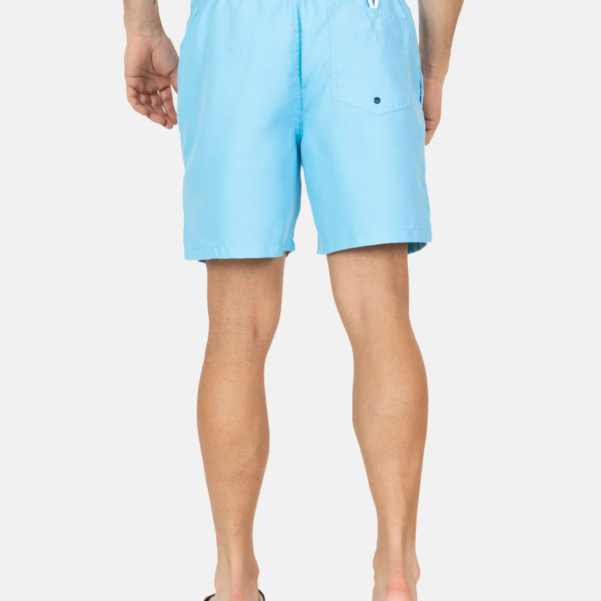 RUSTY - Traje De Baño Microfibra Inked Celeste Hombre Rusty