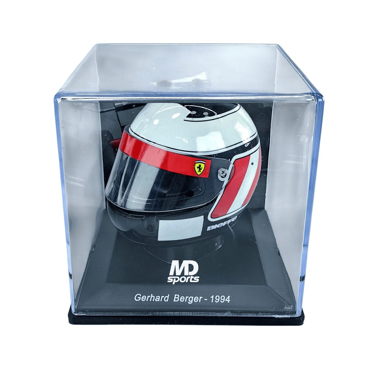 FERRARI - Casco Formula 1 Gerhard Berger Ferrari F1 1994 Spark 1:5