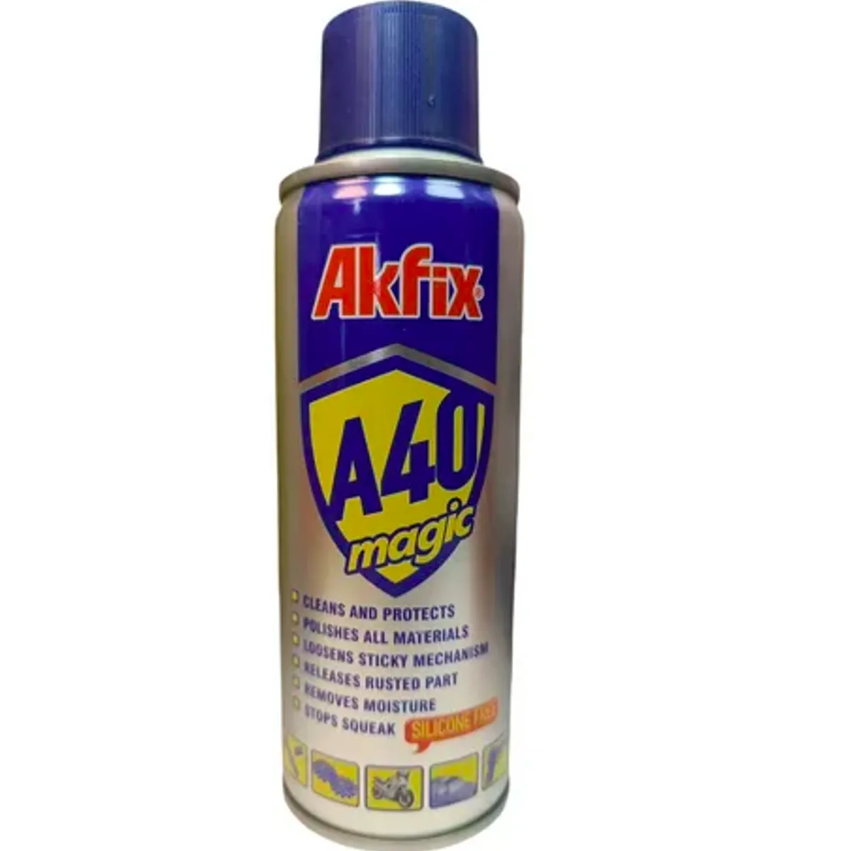 AKFIX - Spray Lubricante Afloja Todo 200ml Akfix A40 Tipo W40