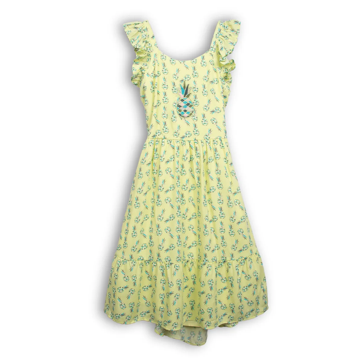 PILLIN - Vestido Niña Amarillo Pillin PVC841-25AMA