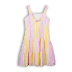 PILLIN - Vestido Niña Amarillo TVC812-25AMA