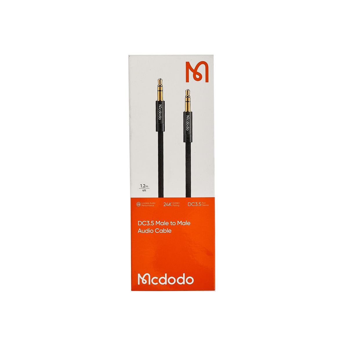 MCDODO - Cable Jack 3.5 Mm - 1.2 Mts