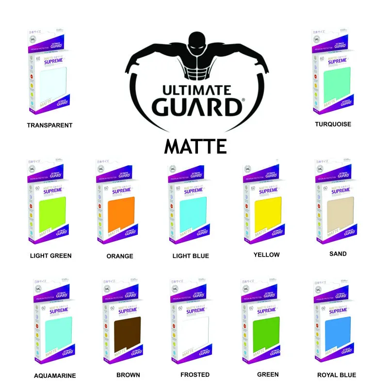 LA COMARCA - Protectores Supreme UX Matte Ultimate Guard Japanese 60un