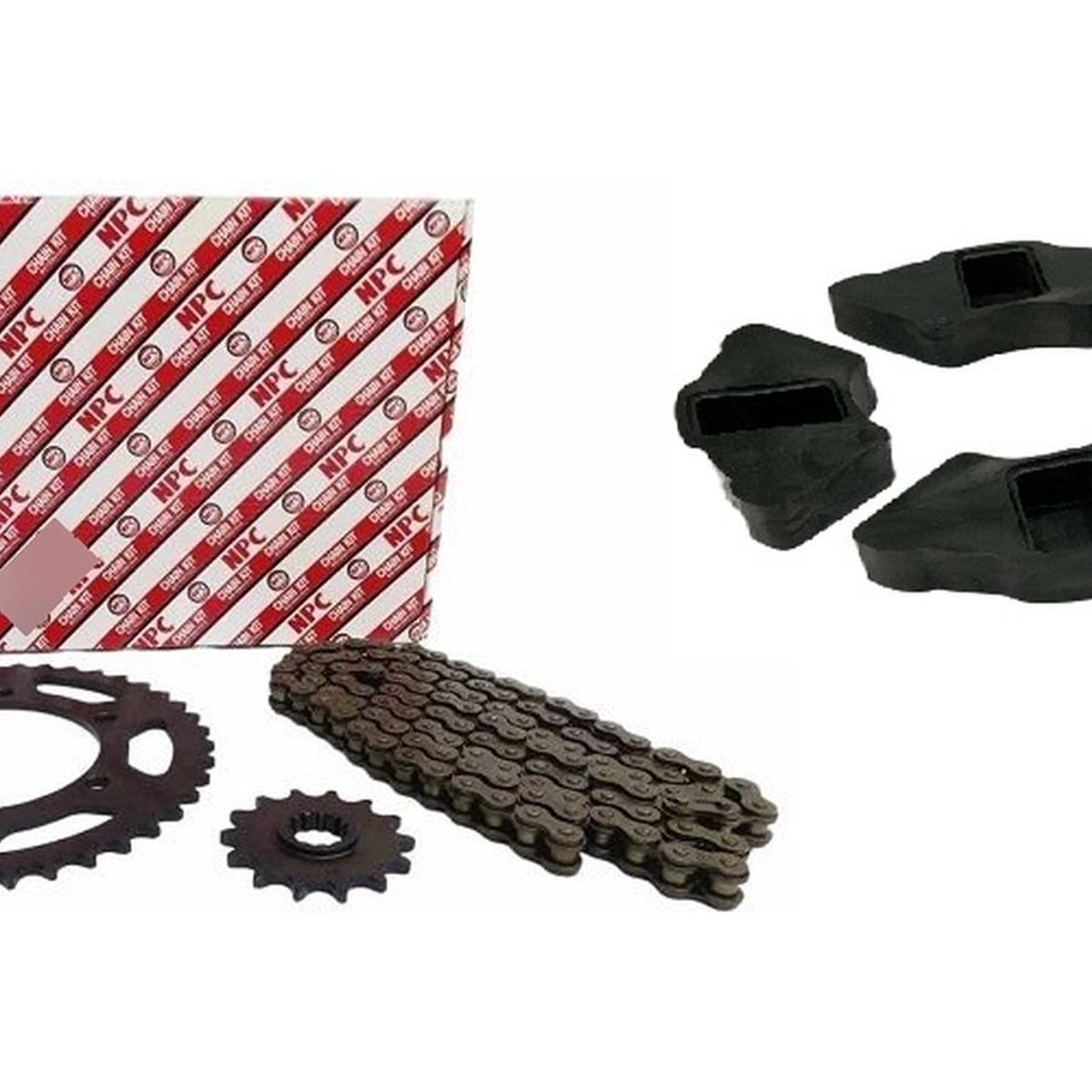 GENERICO - Kit De Transmision Yamaha Fz16 / 2.0 Japones + Damper (4un)