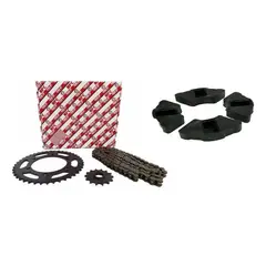 GENERICO - Kit De Transmision Yamaha Fz16 / 2.0 Japones + Damper (4un)