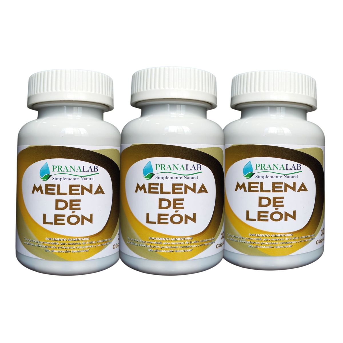 PRANALAB - Melena de León Pranalab pack de 90 Cápsulas