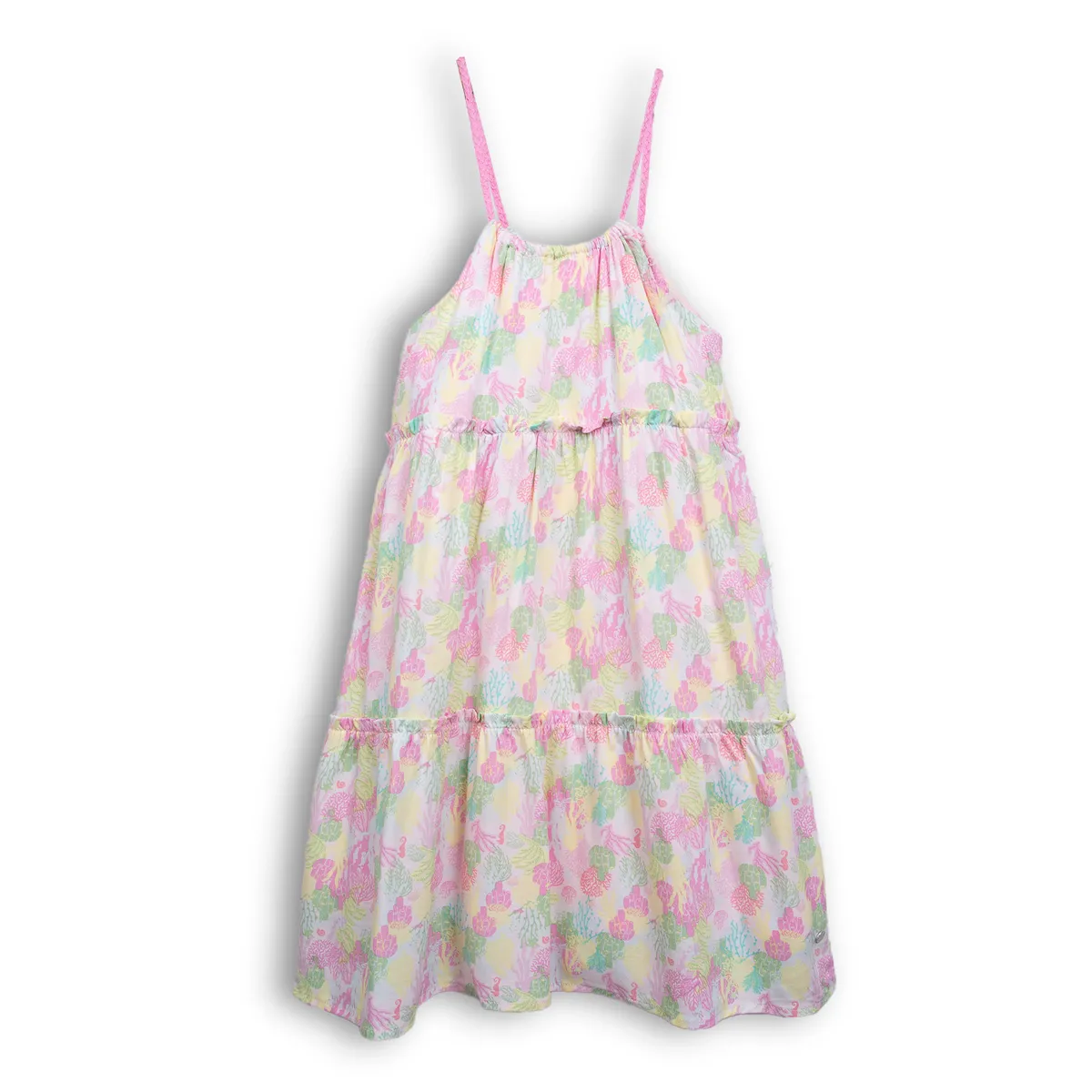 PILLIN - Vestido Niña Rosado Pillin PVC842-25ROS
